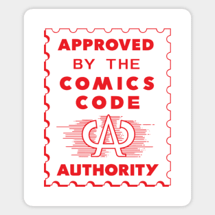 Comics Code Magnet